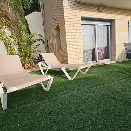 Duplex Moderno 3 Hab Parking, Vistas Al Mar Y Terraza Apartment Sitges Ngoại thất bức ảnh
