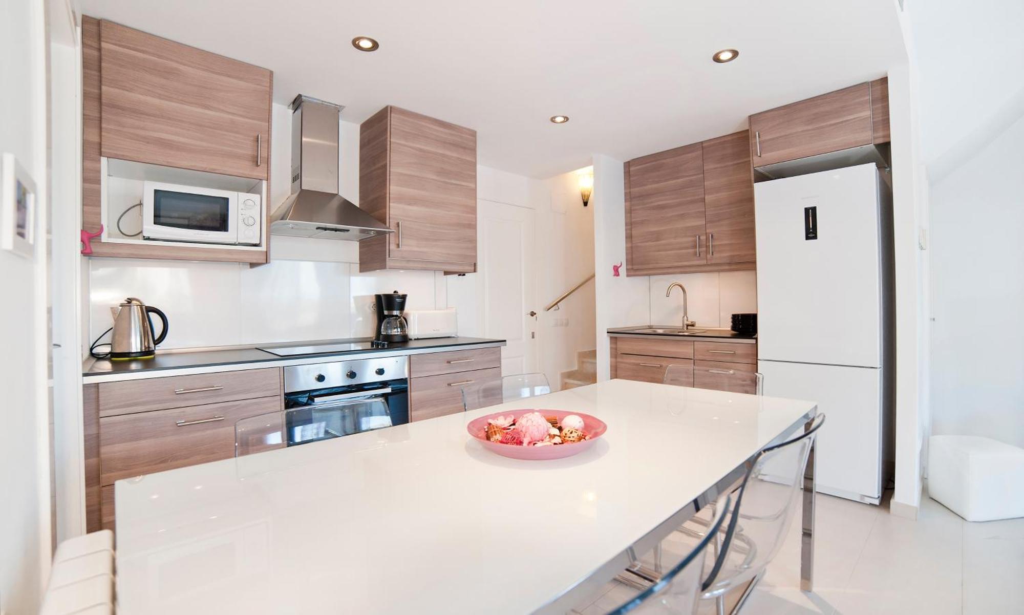 Duplex Moderno 3 Hab Parking, Vistas Al Mar Y Terraza Apartment Sitges Ngoại thất bức ảnh